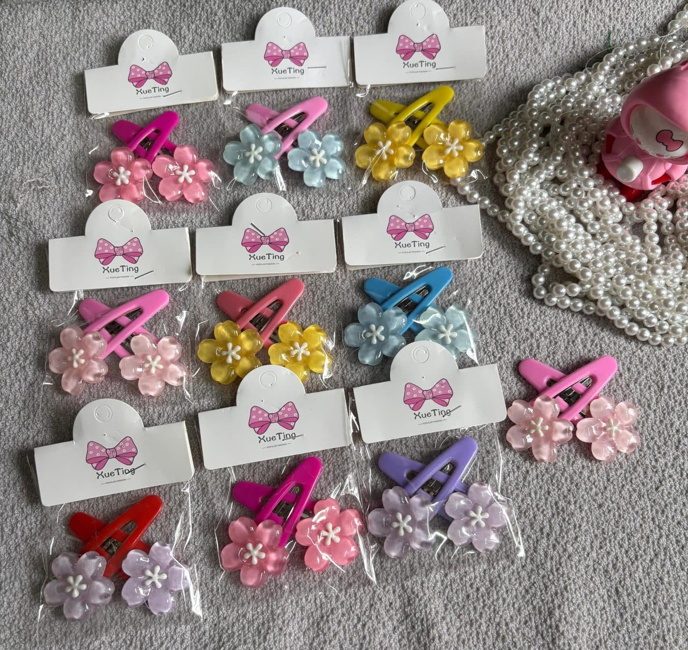 Floral Multicolour Hair Clips, everyday and occasion wear
