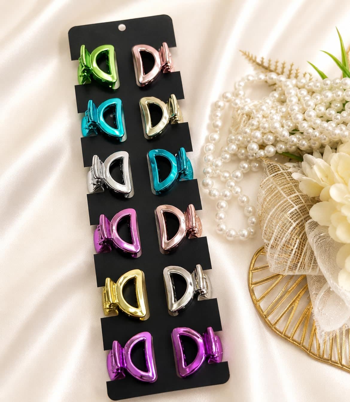 Hair Claw Clips, Assorted Designs, strong hold for all hair types